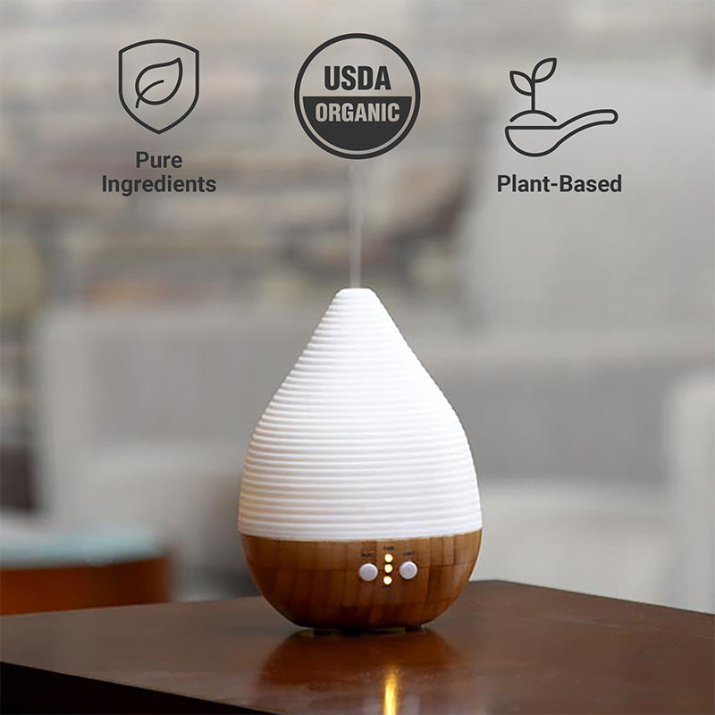 Ola Botanicals Organic Lemon Essential Oil - Brighten Your Day with Ola Botanicals® Organic Lemon Essential Oil: Pure Zest for a Fresh, Uplifting Atmosphere!