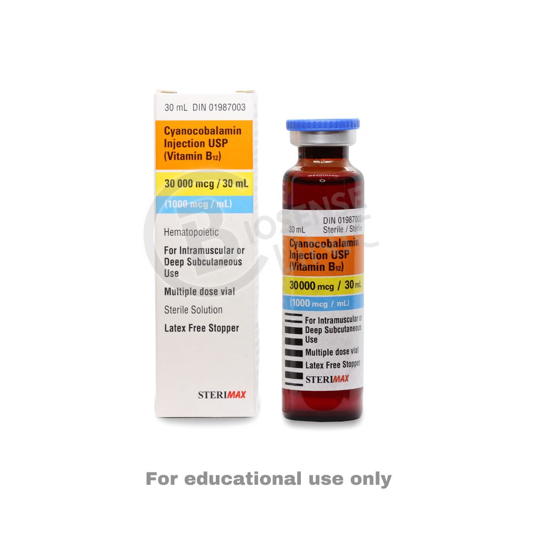 Buy Vitamin B12 injection for weight loss, energy, pernicious anemia and more - Biosense Clinic