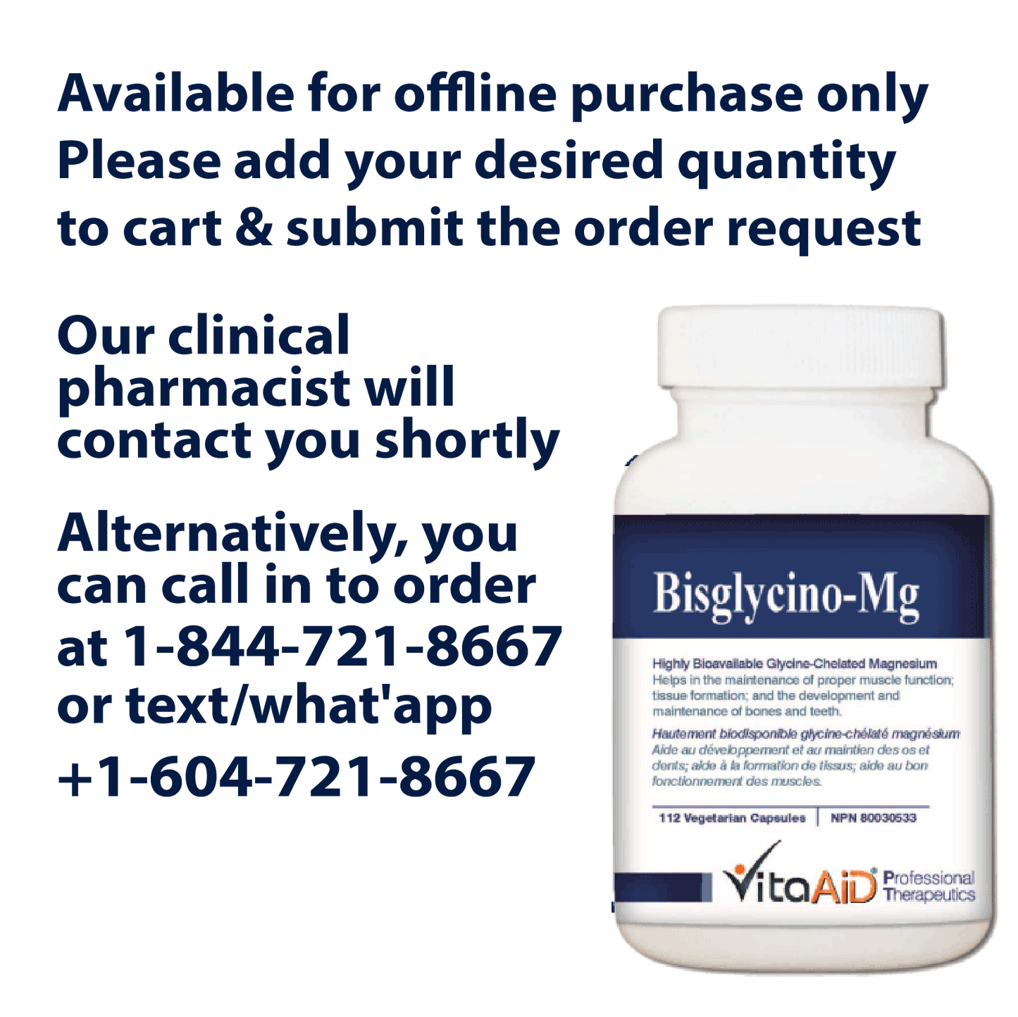 VitaAid Bisglycino-Mg - biosenseclinic.com