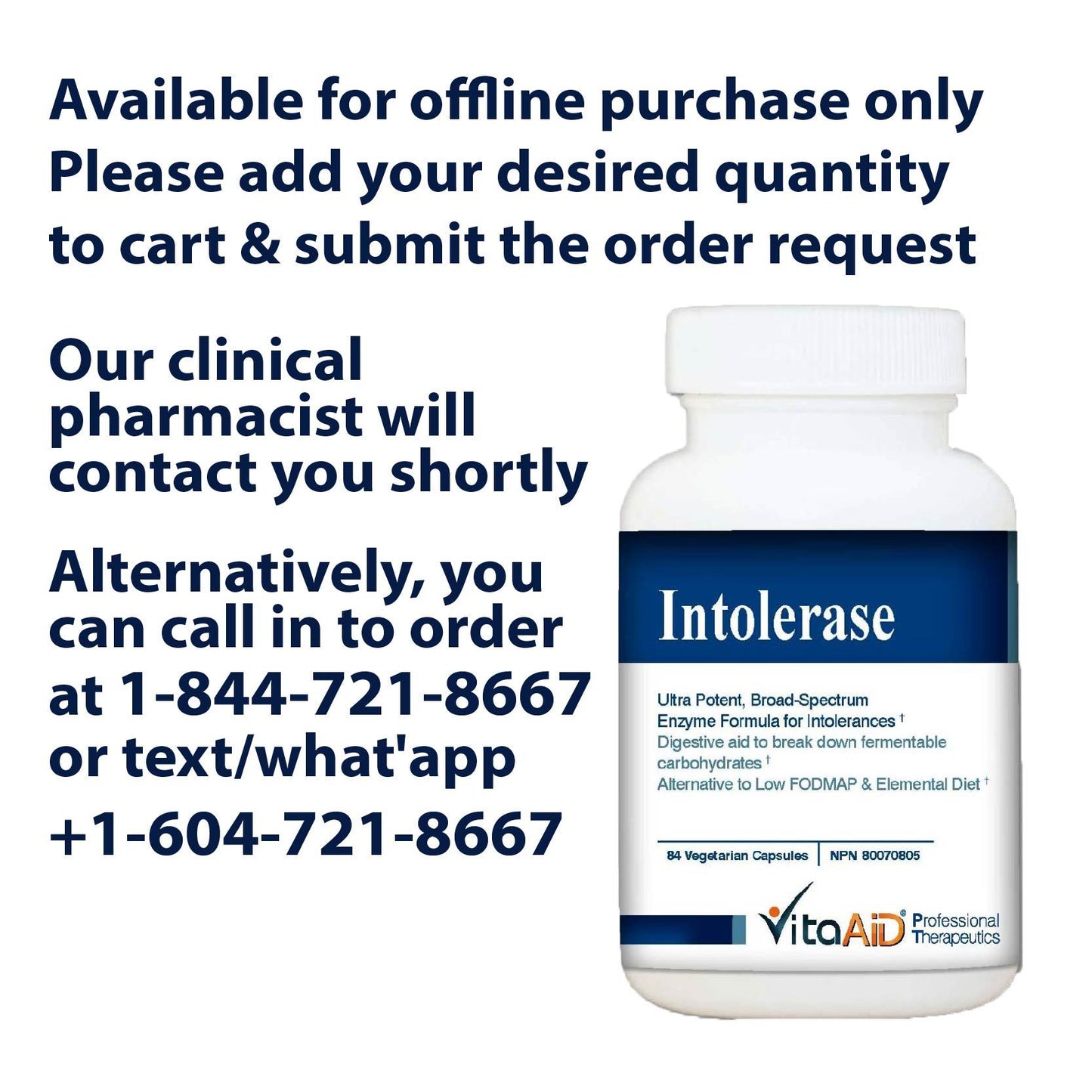 VitaAid Intolerase - biosenseclinic.com