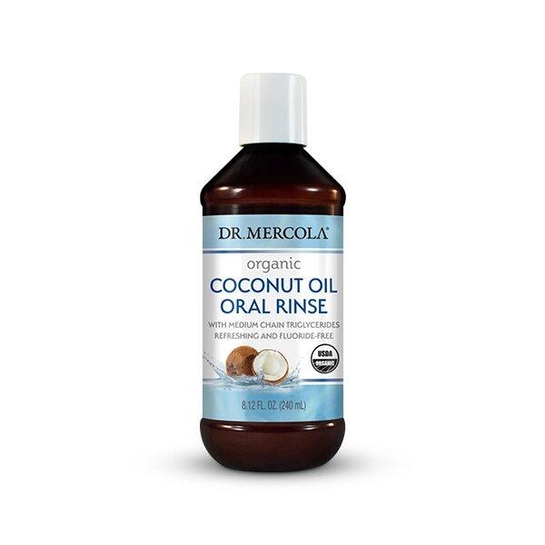 Dr Mercola Certified Organic Coconut Oil Oral Rinse - biosenseclinic.com