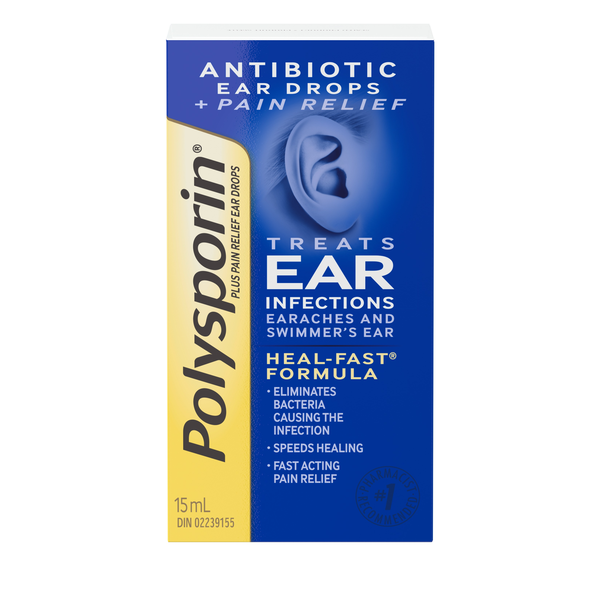 Polysporin Plus Pain Ear Drops