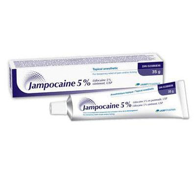 Jampocaine 5% ointment - Biosense Clinic