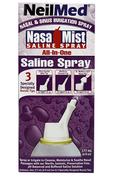 Neilmed NasaMist All-In-One Saline Spray