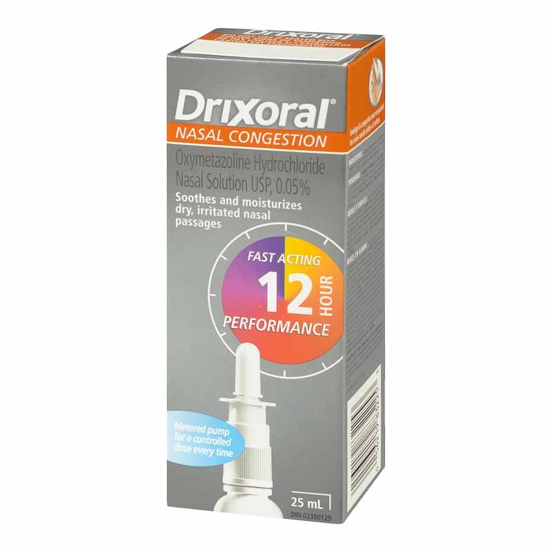 Drixoral Nasal Pump 25ml - biosenseclinic.com