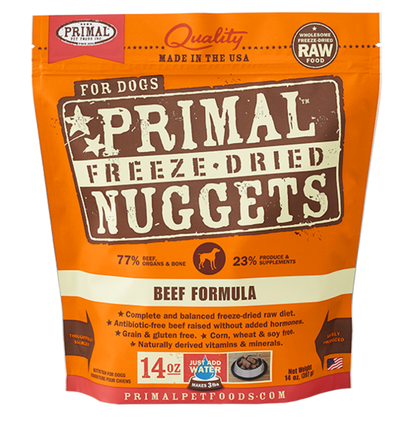 Raw Freeze Dried Canine Beef Formula - Biosense Clinic