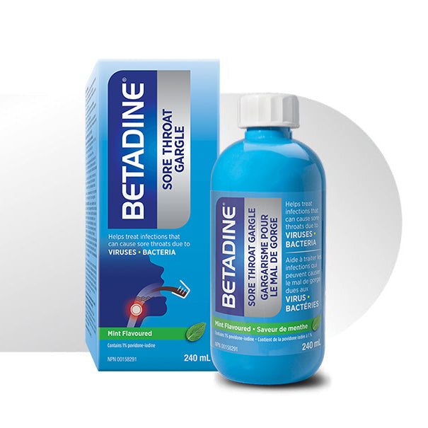 Betadine® Sore Throat Gargle - biosenseclinic.com
