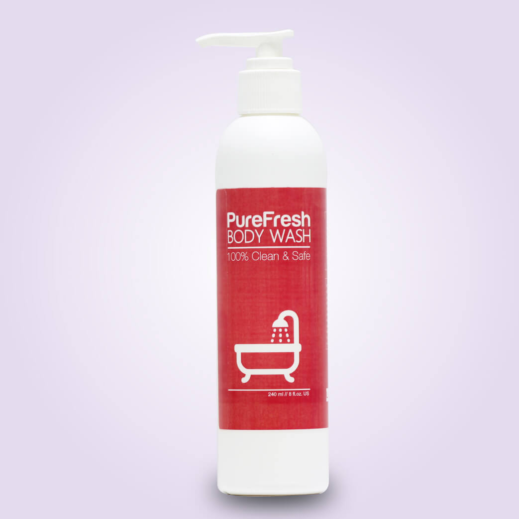 PureFresh Body Wash Pump 240ml - Biosense Clinic