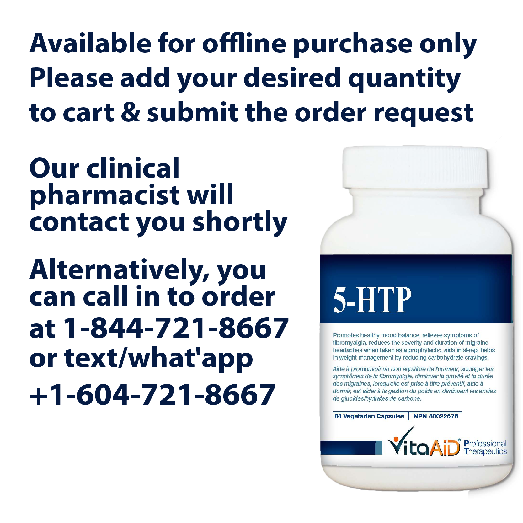 VitaAid 5-HTP - Biosenseclinic.com