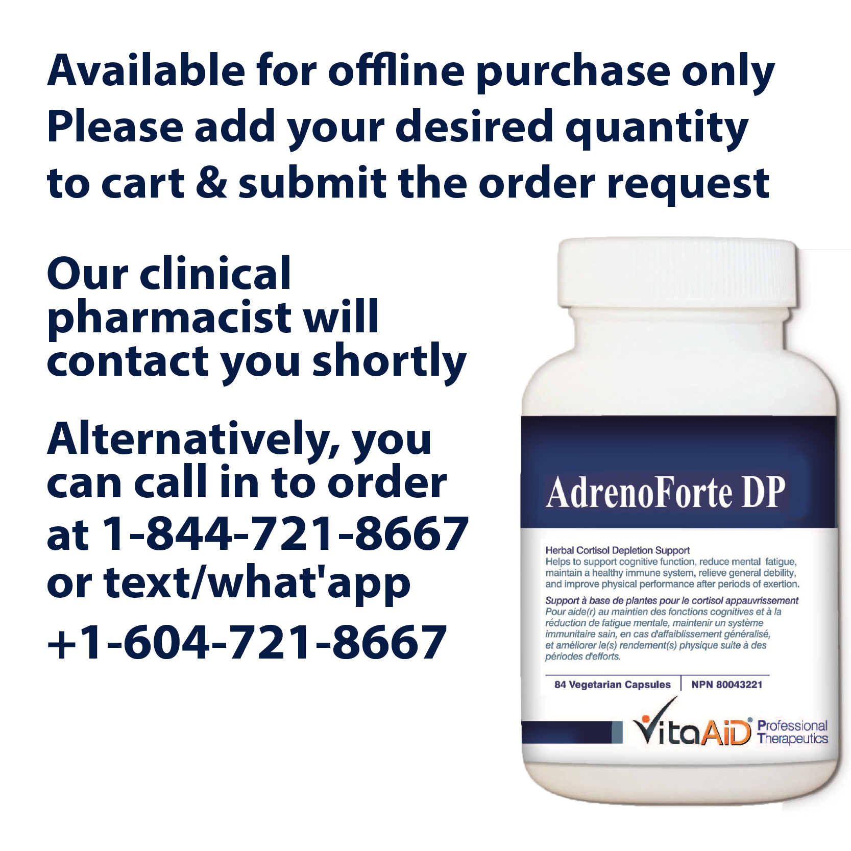 VitaAid ADrenoForte DP - Biosenseclinic.com