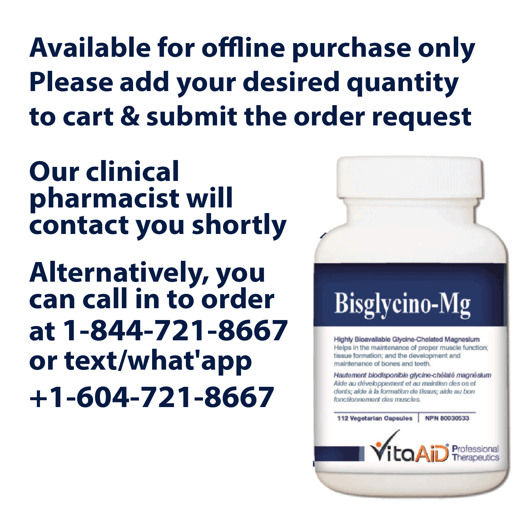 VitaAid Bisglycino-Mg - biosenseclinic.com