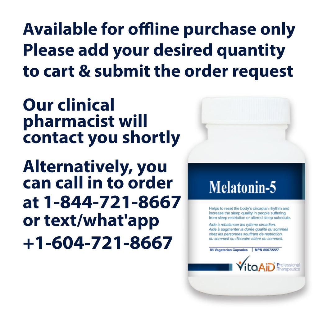 VitaAid Melatonin-5 - biosenseclinic.com